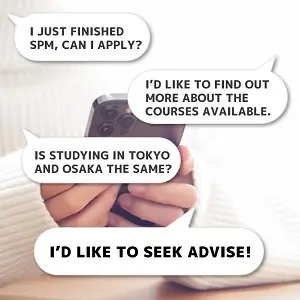 Seek advice regarding Study in Japan